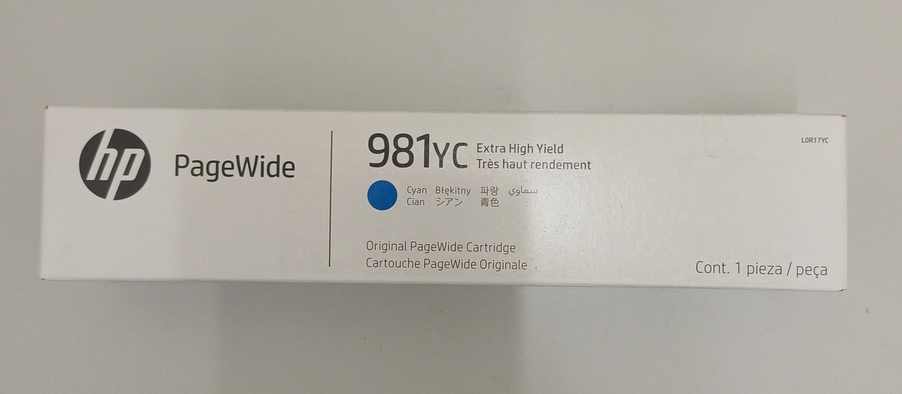 Hewlett Packard Cartucce per stampanti & toner: HP LOR13A 981Y Tintenpatrone cyan – Nuovo e nell'imballaggio originale da Dino venduto da campana2004