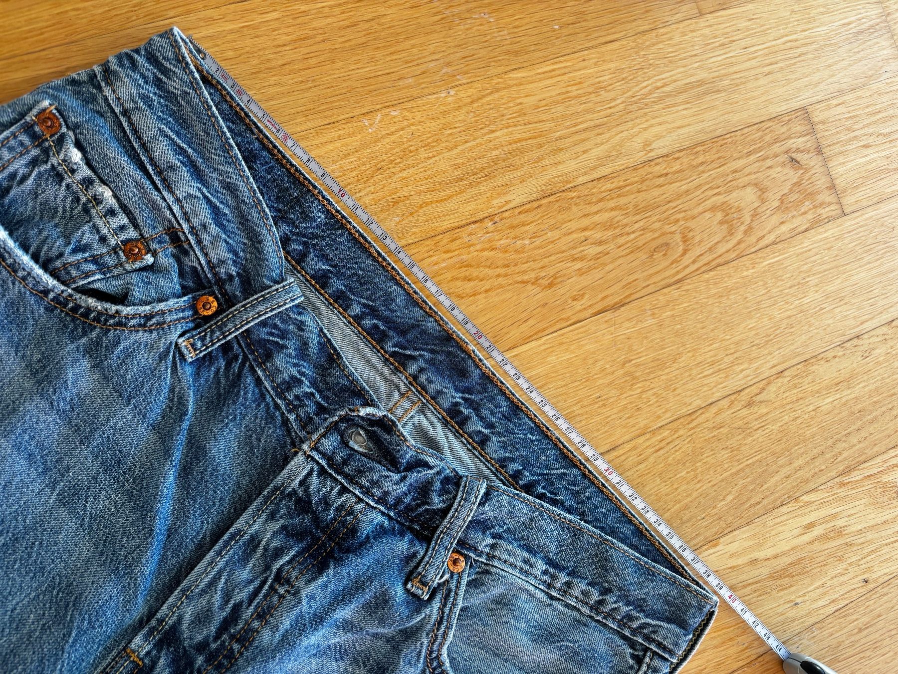 Levi's Jeans: Levi's 501 Jeans, Taille W28 L32, blau – Usato da Bulle venduto da nathydaenzer 3