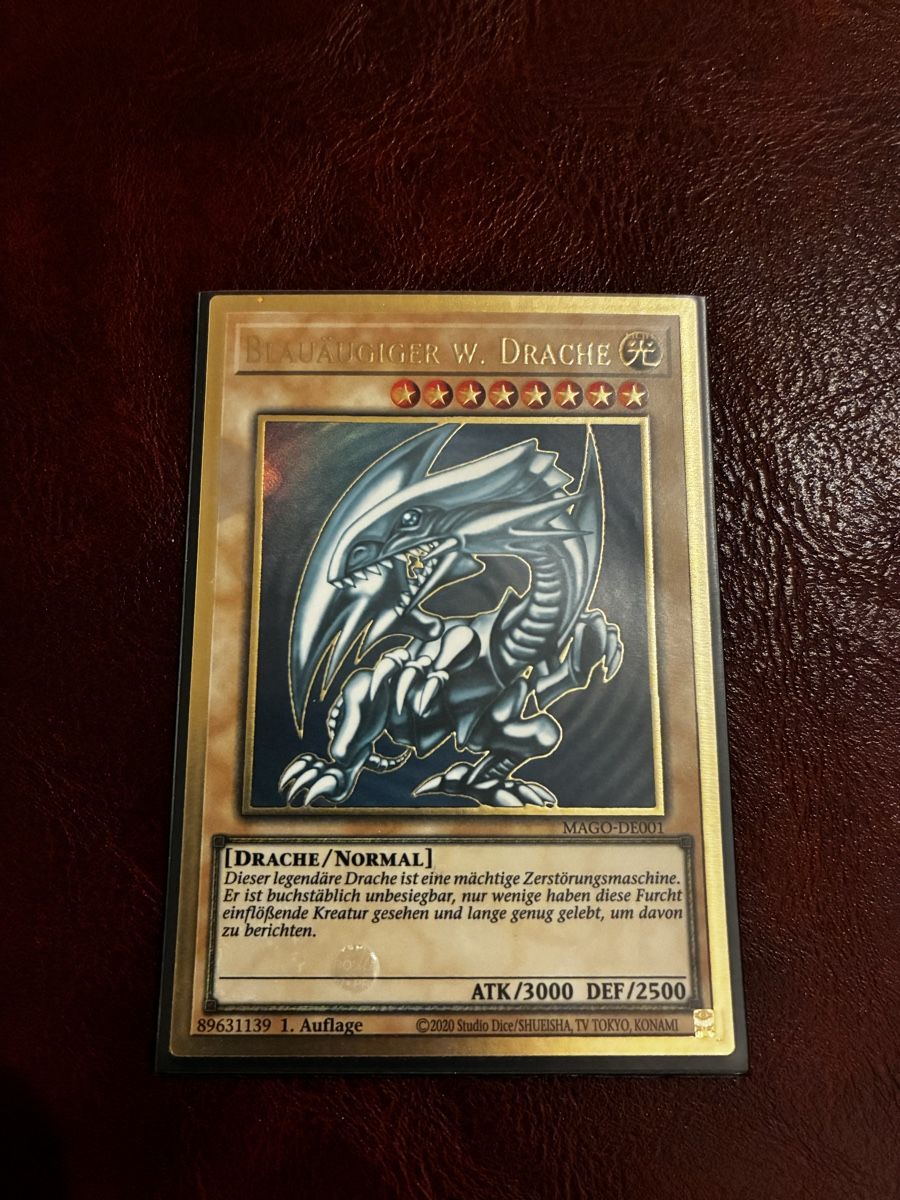 Yugioh Cartes à collectionner: Yu-Gi-Oh!-Set Blauäugiger w. Drache – Neuf (Voir description) à Zollikofen par alphabra