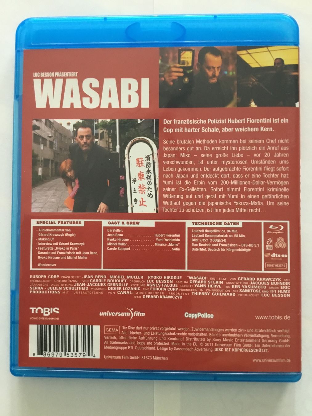 Tutti i DVDs: Wasabi - Blu Ray – Nuovo (secondo la descrizione) da Blauen venduto da sternchen66 1