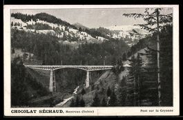 AK Monthey /Gryonne, Pont sur la Gryonne