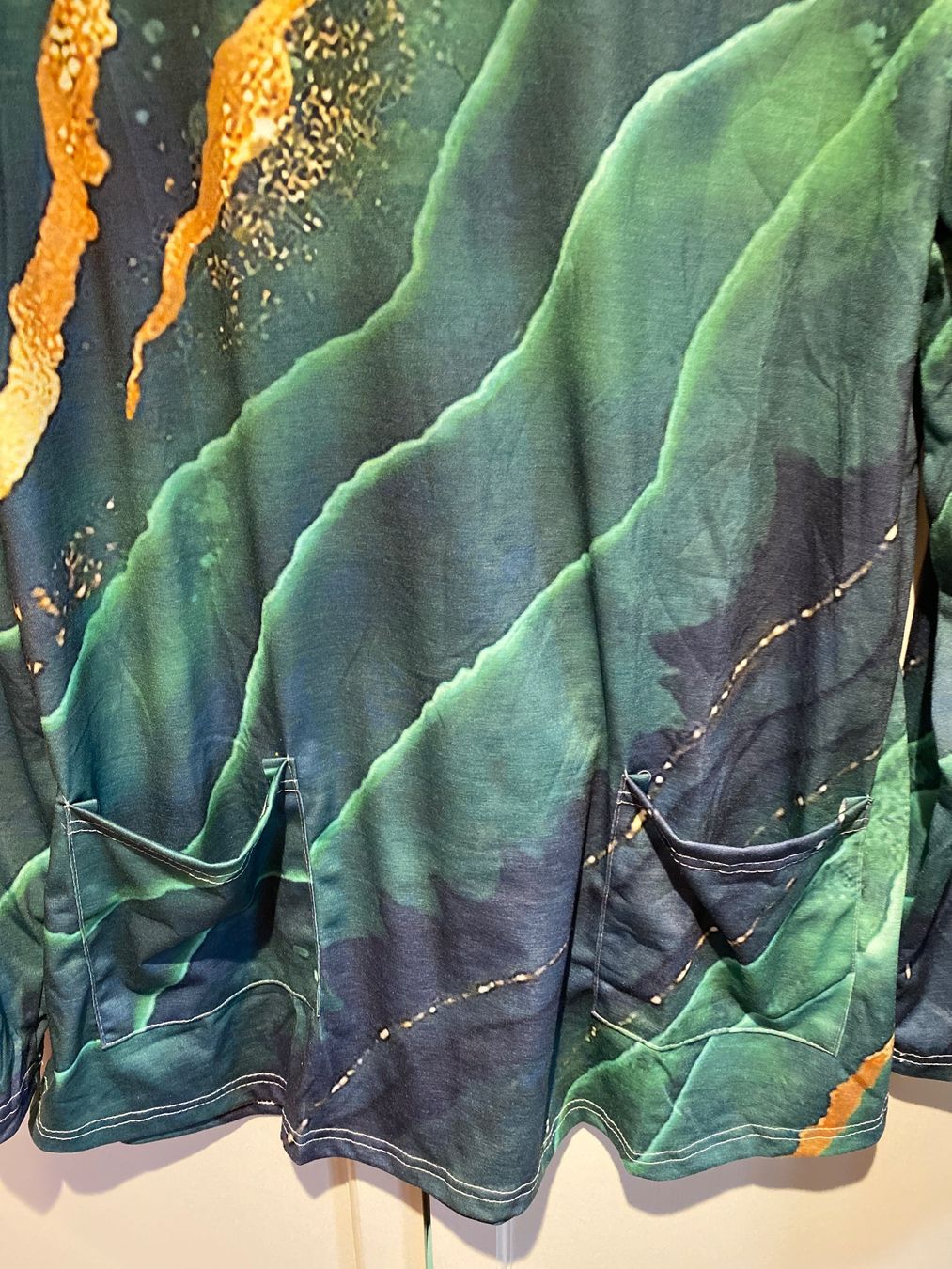 Vestiti: DAMEN BLUSENKLEID,GRÜN – Nuovo e nell'imballaggio originale da Meienried venduto da ManuelaBoutique 3