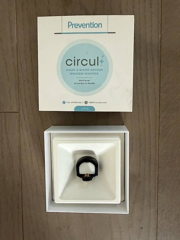Smartwatch: CIRCUL+ Smart Ring Gr. L, Schlaf- & Fitnesstracker, neu – Nuovo e nell'imballaggio originale da Bassersdorf venduto da oliverkasper