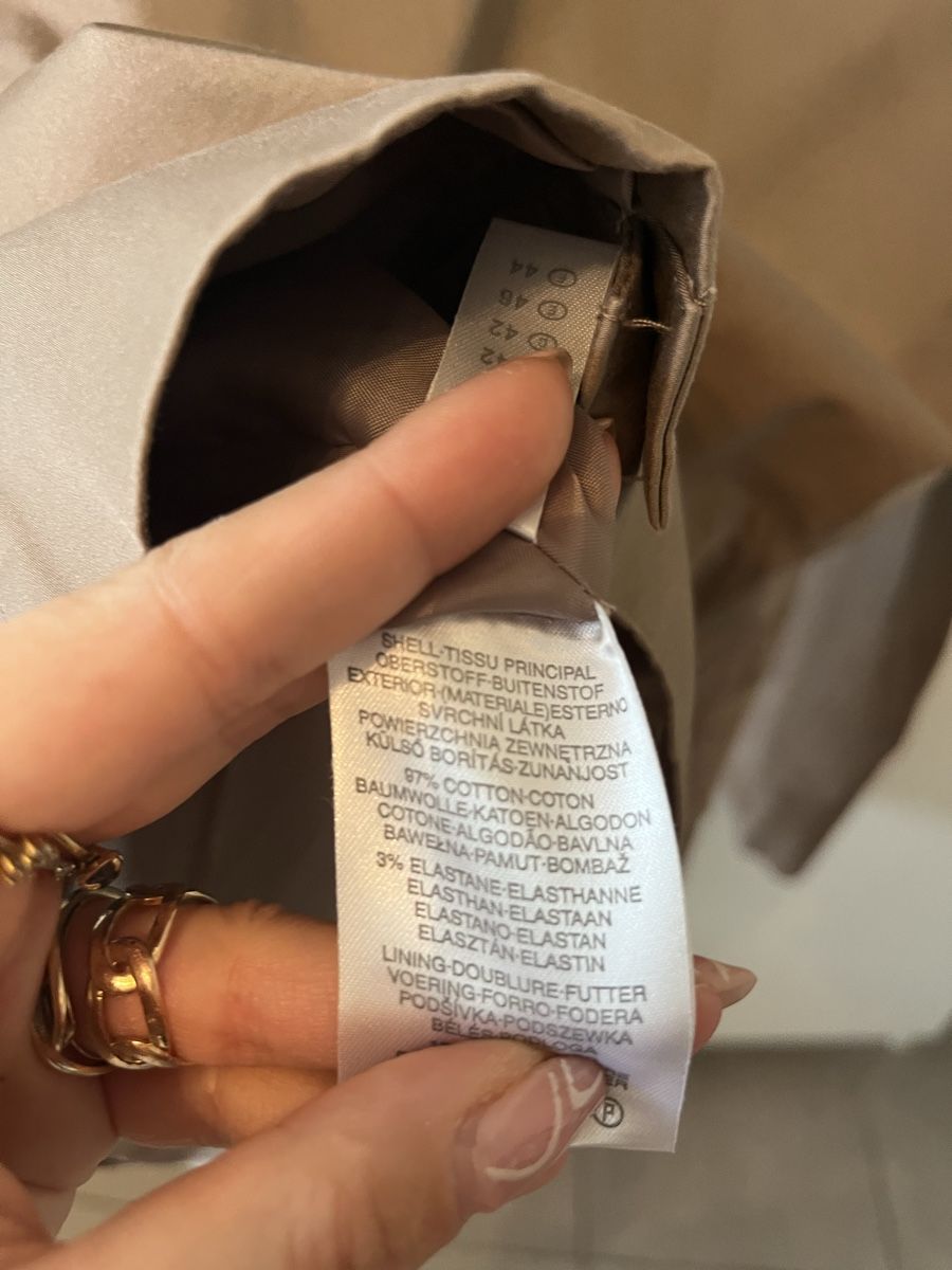 C&A Giacche: Blazer en coton beige taille S/M de C&A – Nuovo (secondo la descrizione) da Aigle venduto da sow_m7gm 9