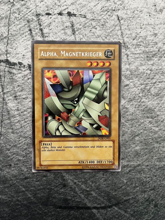 Alpha, Magnetkrieger (DOR-G001), Secret Rare 1