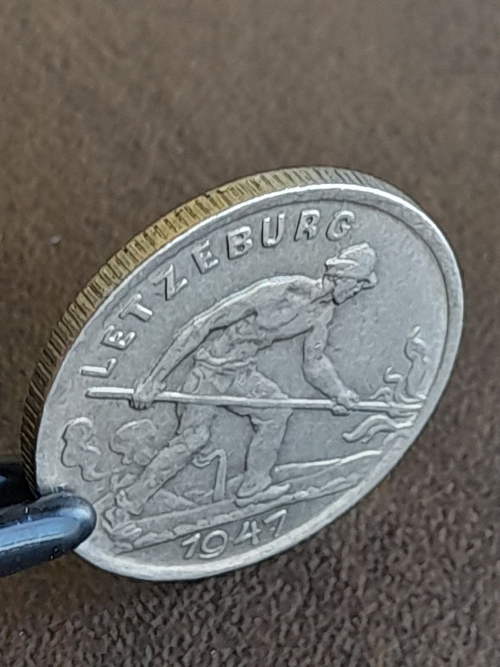 Tutti le monete: Luxembourg 1 Franc 1947 – Usato da Basel venduto da Basel_20 1