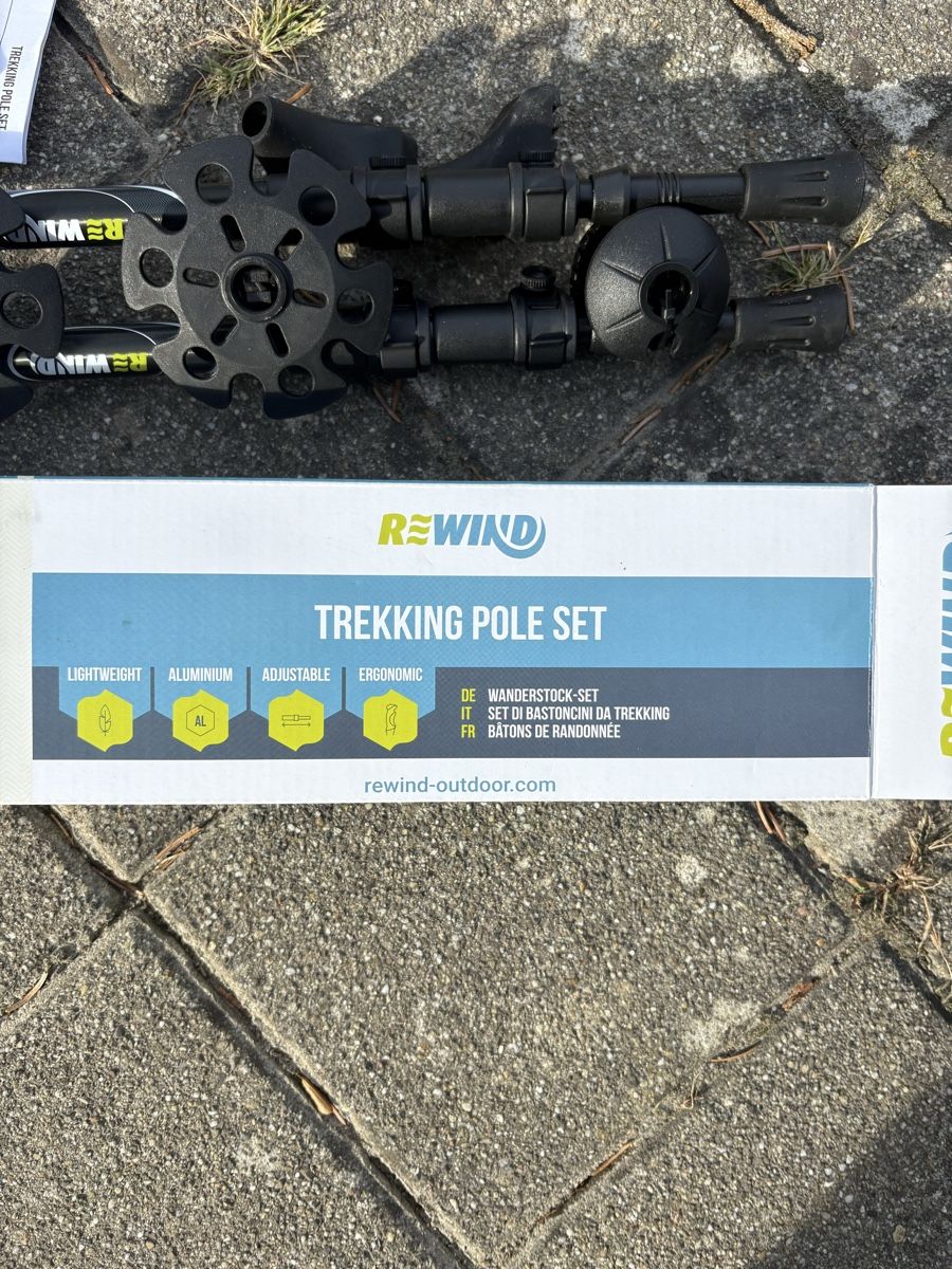 Wanderstöcke: Rewind Trekking Pole Set, originalverpackt – Neu und originalverpackt aus Bleienbach von mariannesflohmarkt 2