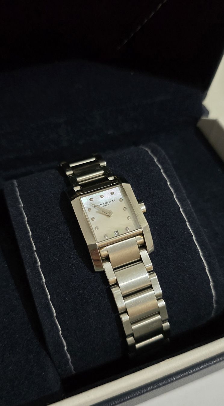 Baume & Mercier Orologi: Baume & Mercier Hampton Nacre & Diamants – Usato da Les Acacias venduto da watinjo 1
