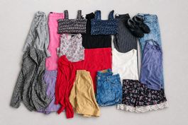 Marken Kleiderpaket Gr.S - ZARA/TAIFUN + neue Schuhe 39