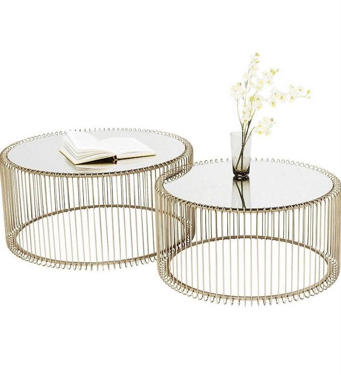 Tavoli: Couchtische KARE DESIGN WIRE II – Usato da Schwadernau venduto da marilyn25 3
