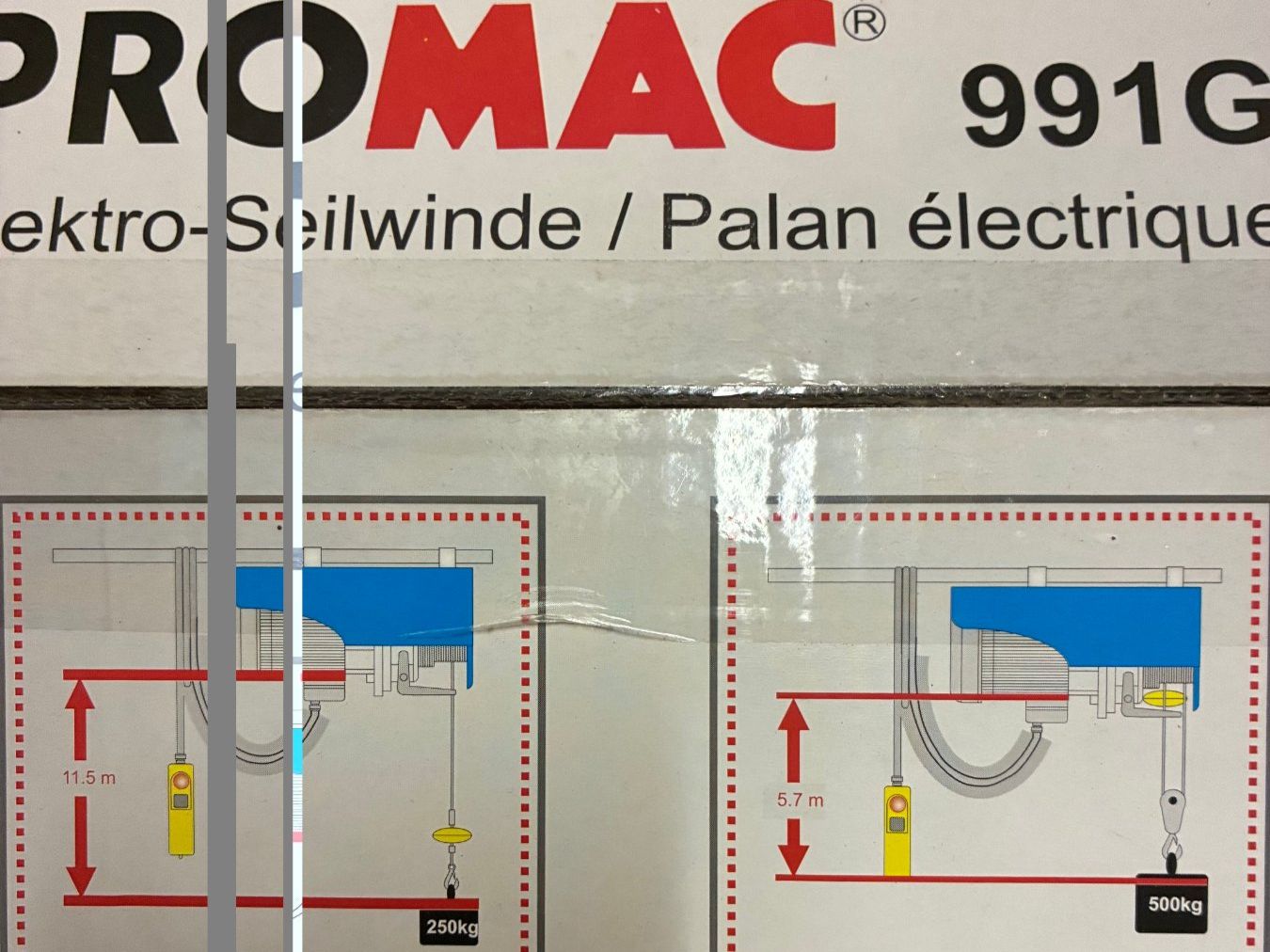 Altro per stoccaggio & trasporto: Elektro Seilzug – Nuovo e nell'imballaggio originale da Marbach LU venduto da rogerfelder 2