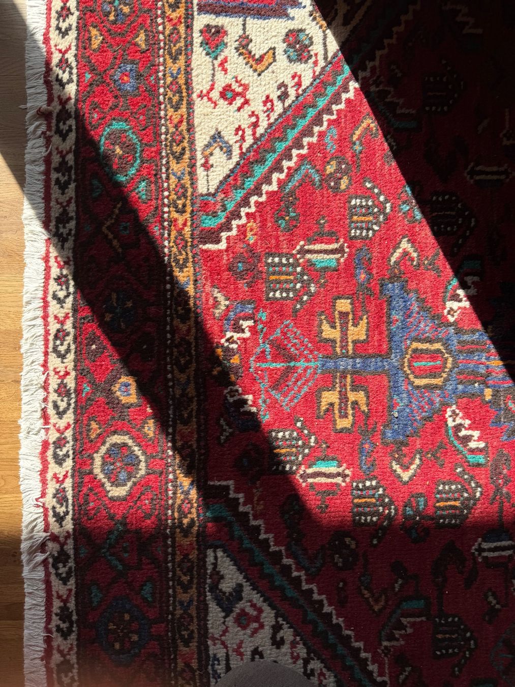 Tappeti: #10- PERSIAN CARPET - HAMADAN - 285cm x 148cm – Usato da Lausanne venduto da Geren_Hojreh 1