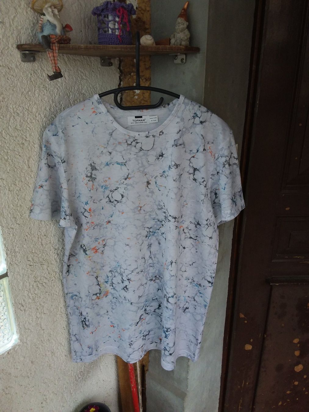 T-shirt: Herren T-Shirt gemustert Grösse M Topman – Usato da Baden venduto da Katzenbaum27