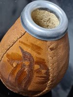 Dekoration aus Leder 10 cm