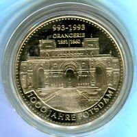 Medaille "1000 Jahre Potsdam. Orangerieschloss".