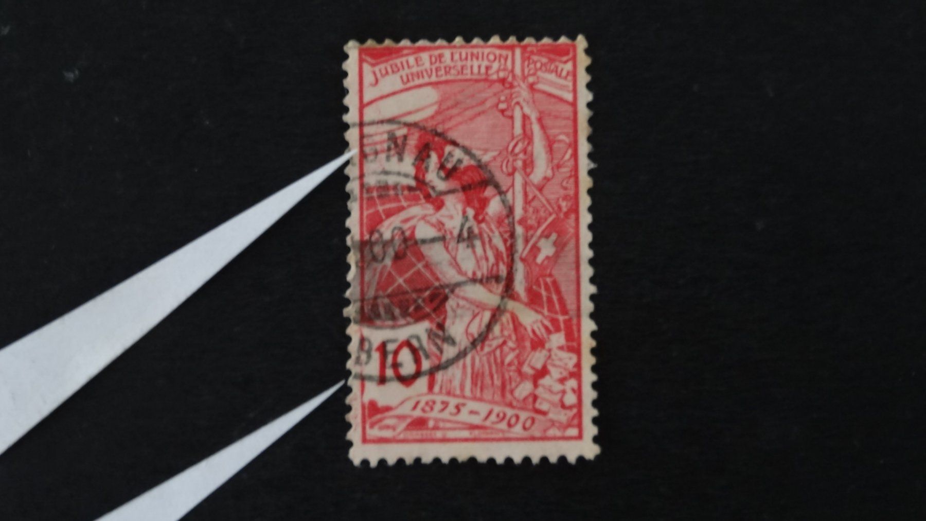 Tous les timbres: rote Farbe an linker Seite SBK 78B   12 – D'occasion à Anwil par C-DAIHA