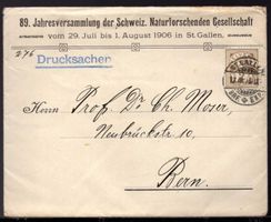 ST. GALLEN, 12.VII.06    Drucksache   89. Jahresversammlung