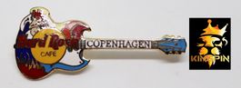 HARD ROCK CAFE Pin Guitar Copenhagen Dänemark