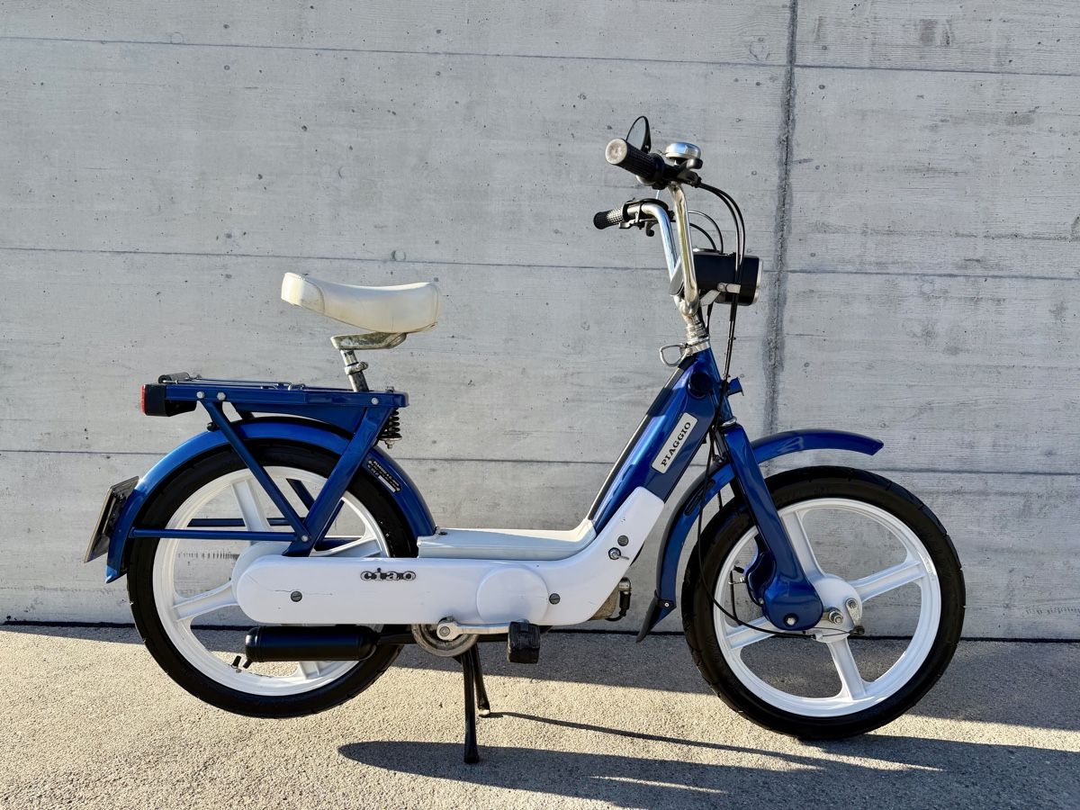 Piaggio Ciclomotori: Piaggio Ciao Blau mit Ausweis – Usato da Buchs AG venduto da tr_tuning