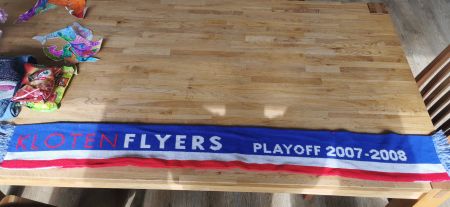 Kloten Flyers Schal Playoff 2007/2008 - Kultstück!