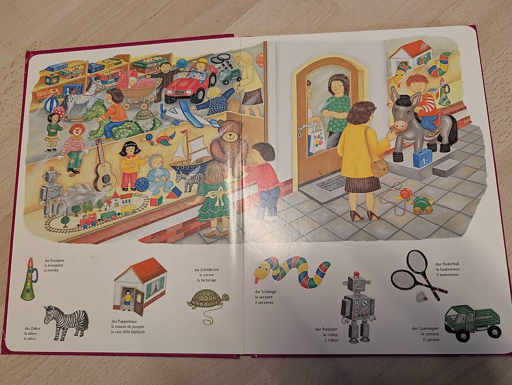 Libri: Das grosse Bildwörterbuch mit Lena & Luca – Usato da Wattwil venduto da Lilo111 2
