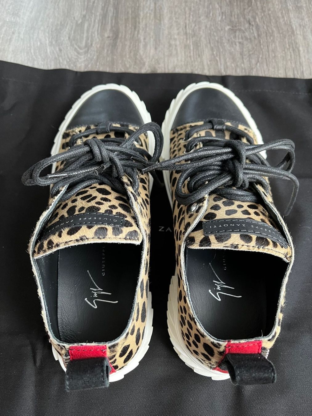 Zanotti Scarpe da donna: Giuseppe Zanotti Sneakers Gr. 38 Leopard Leder Schuhe – Nuovo e nell'imballaggio originale da Frenkendorf venduto da klourenco 9