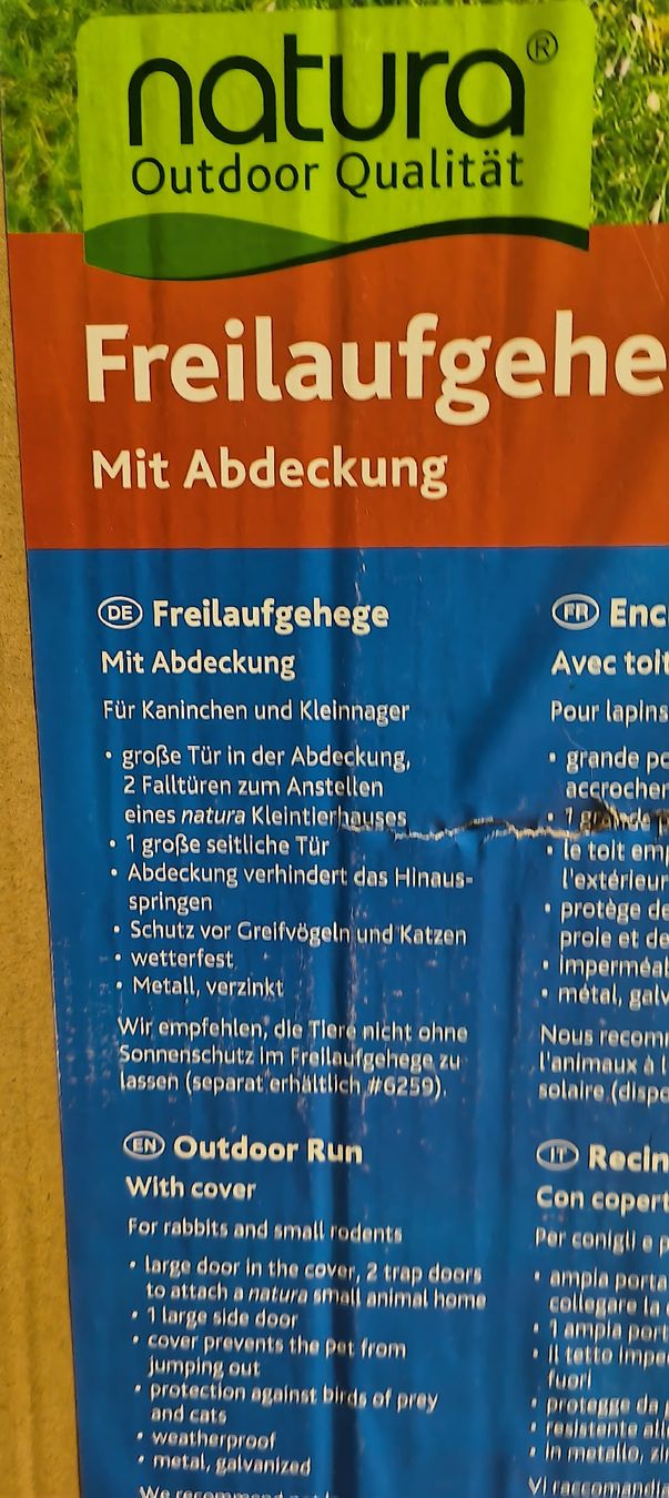 Trixie Käfige, Transport & Sicherheit: Kaninchen, oder Meerschweinchen Aussengehege Neu – Neu und originalverpackt aus Kloten von LadyStrolchi 1