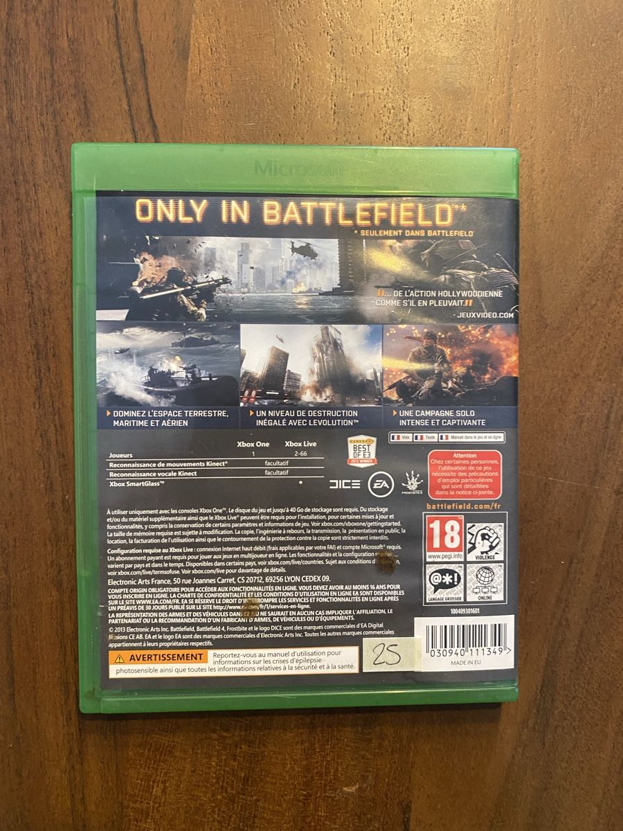 Microsoft Spiele: Battlefield 4 für Xbox One – Gebraucht aus Thunstetten von Virus_33 2