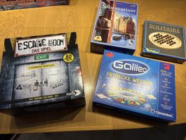 Escape Room, Galileo, Speicherstadt & Solitaire