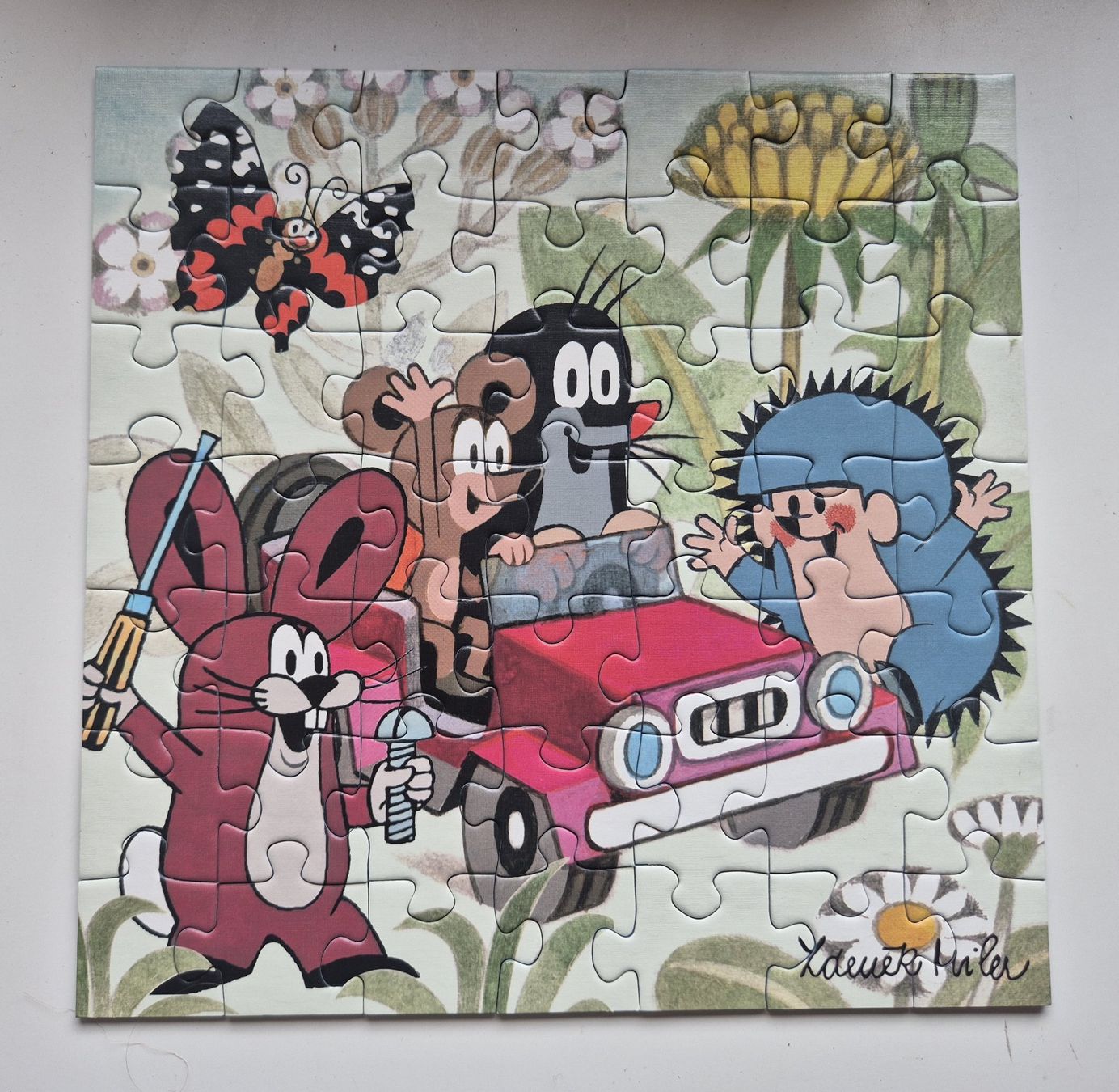 Ravensburger Puzzle: Maulwurf / Grabowski   3 x 49  Puzzle – Usato da Niederweningen venduto da Obson 2