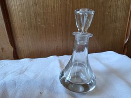 kleiner alter Glas Flacon Karaffe 12 cm