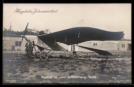 Foto-AK Sanke Nr. 194: Pilot Fiedler mit