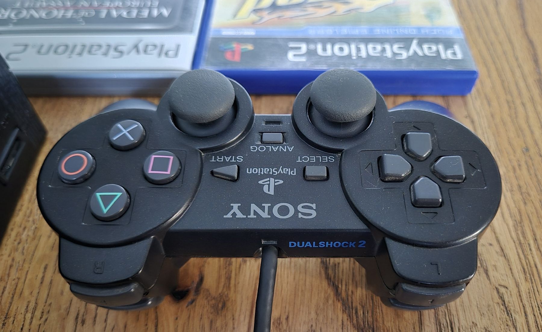 Sony Konsolen: Sony PlayStation 2 + 6 Spiele + Controller – Gebraucht aus Au SG von KonsoleWerk 3