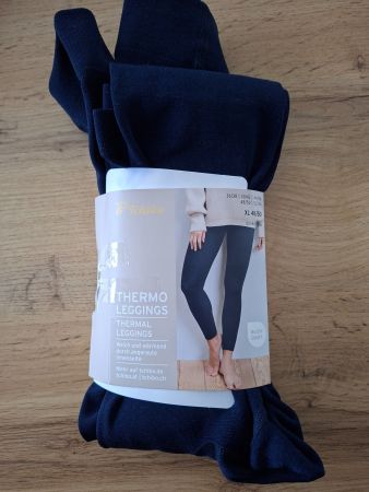 Thermo Leggings XL (48/50) Dunkelblau - Neu & Original