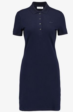 Lacoste Polokleid dunkelblau Grösse 40