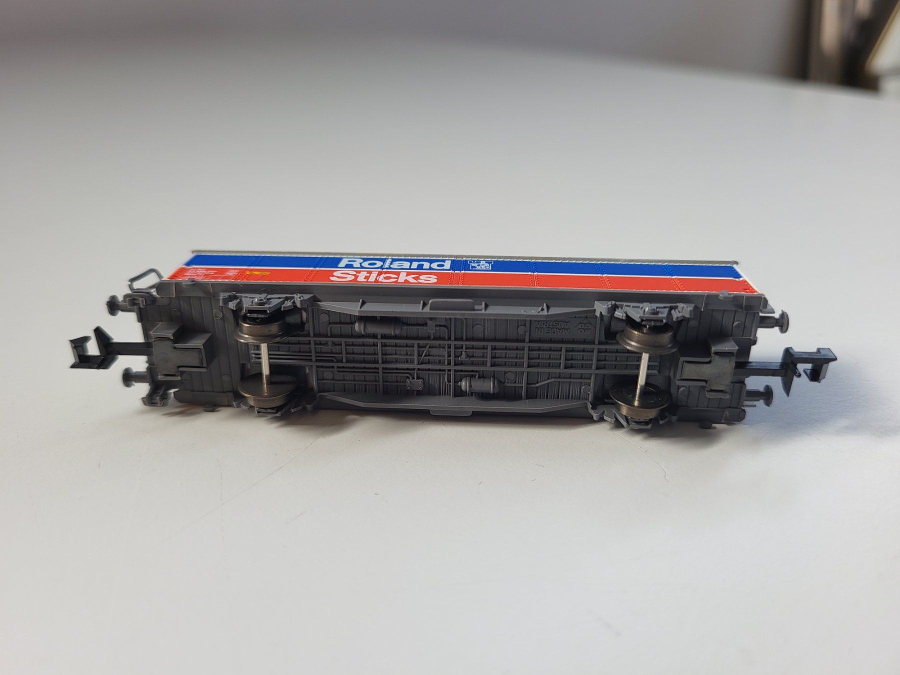 Roco Modellini di ferrovie: Roco 25224   SBB Schiebewandwagen "Roland" – Usato da Brügg BE venduto da POU-BELLE 3