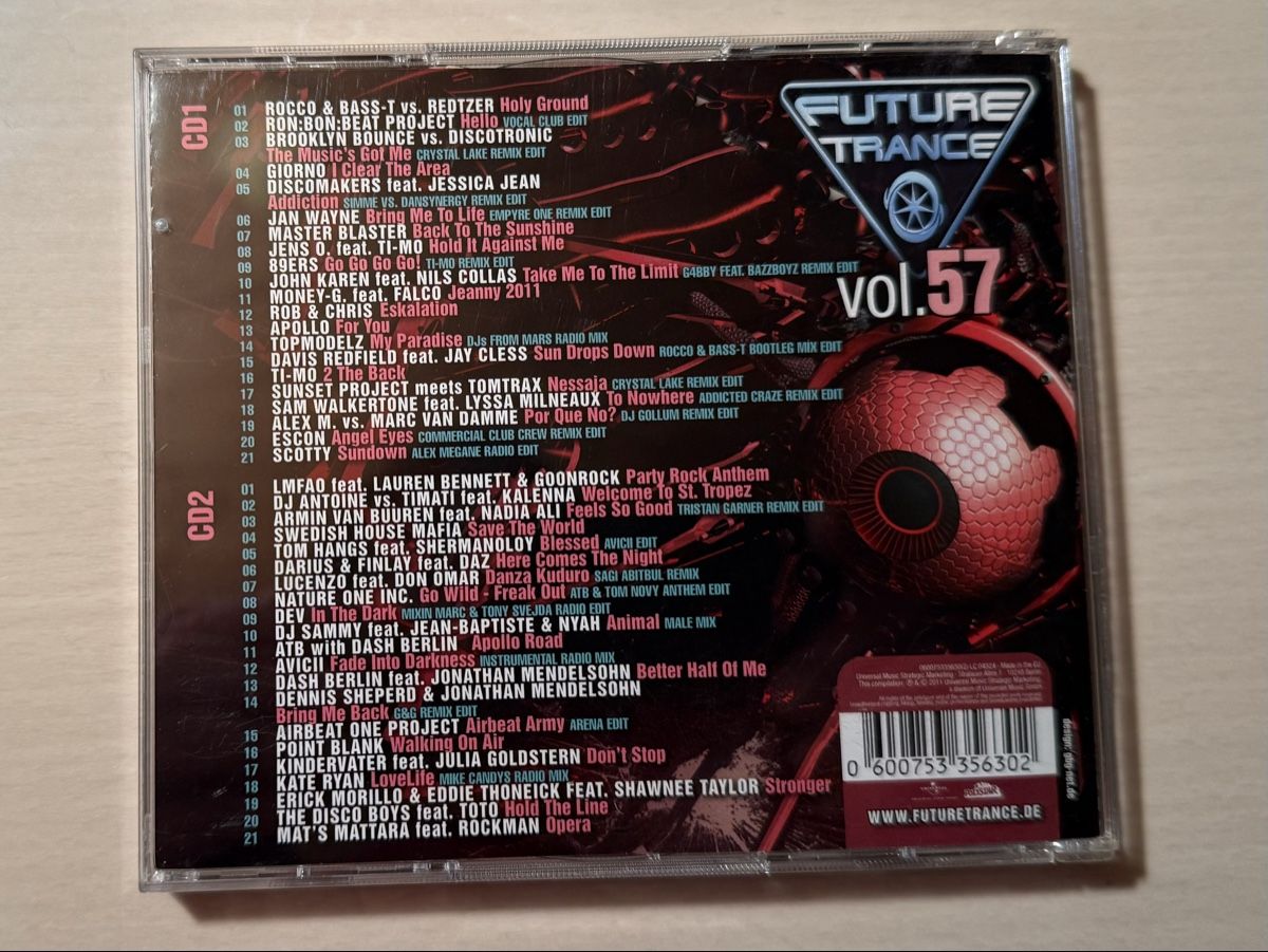 CD: Future Trance Vol. 57 - Doppel CD – Usato da Oberried Brienz venduto da Chyara 1