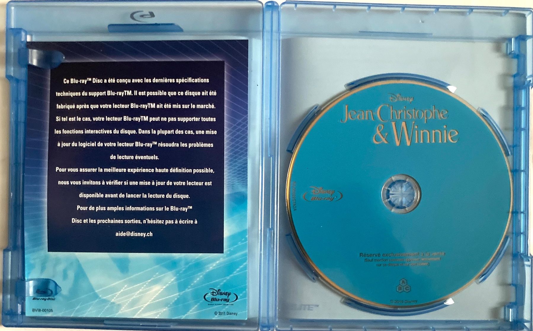 Tutti i DVDs: EWAN MCGREGOR - JEAN-CHRISTOPHE & WINNIE – Usato da Poliez-Pittet venduto da Newtown-Records 2