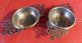 Teesiebe  England gestempelt  Jugendstil