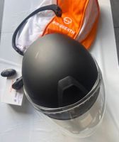 Motorradhelm Schuberth schwarz gebraucht mit Zubehoer