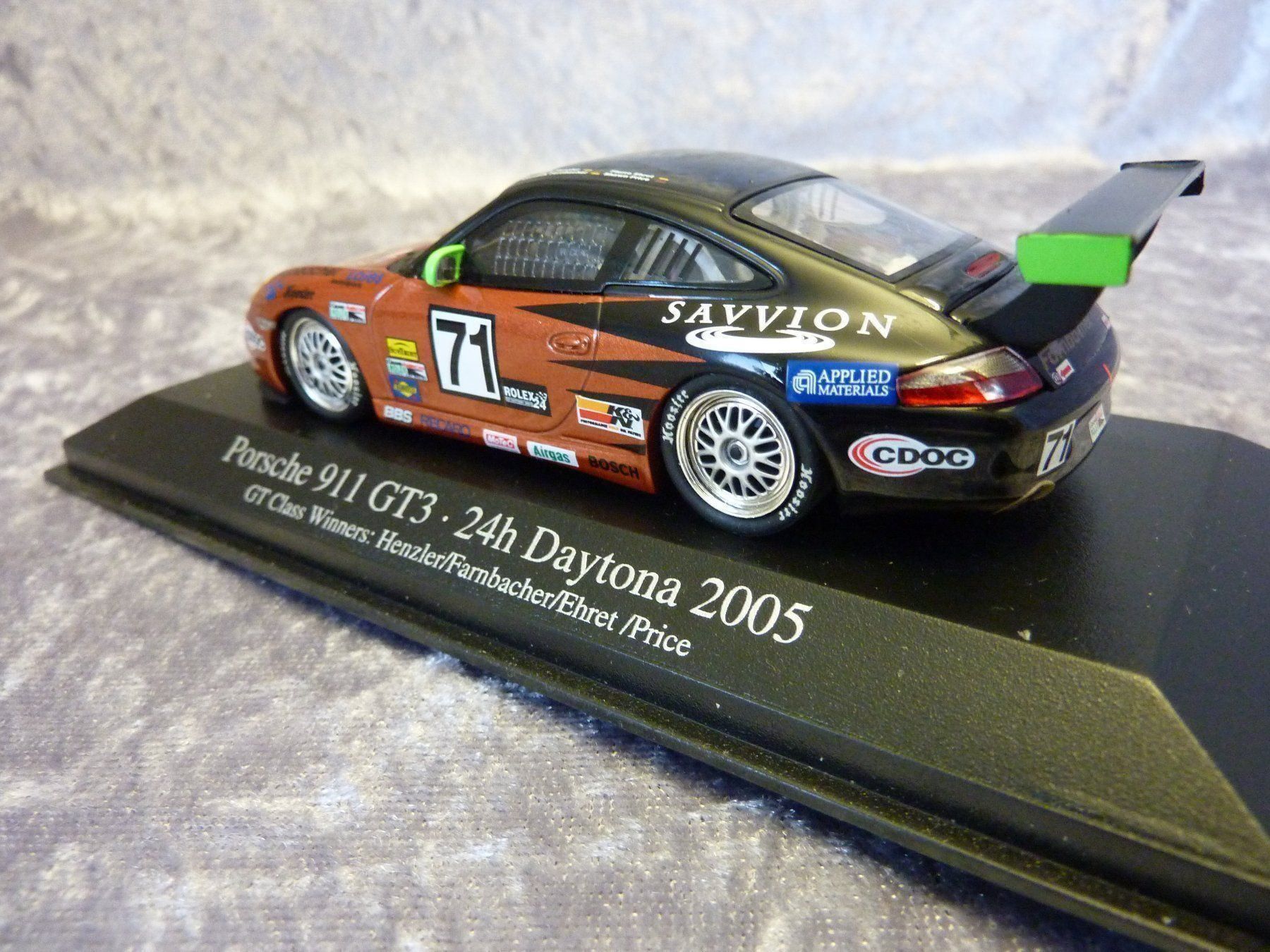 Minichamps Modellini d'auto: Porsche 911 GT3 #71  1:43 – Nuovo e nell'imballaggio originale da Dürrenäsch venduto da modellautos4you 3
