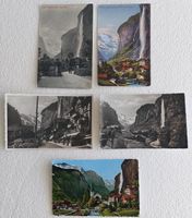 LAUTERBRUNNEN - Lot de 5 cartes