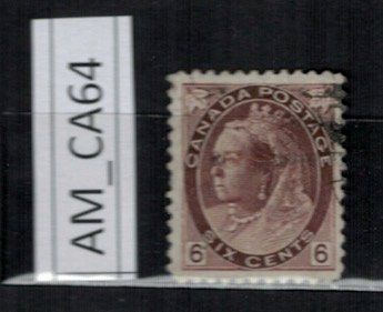 Tutti i francobolli: Canada 1897, Victoria, Mi 59, gebraucht, AM_CA64 – Usato da Erlenbach ZH venduto da panstamps