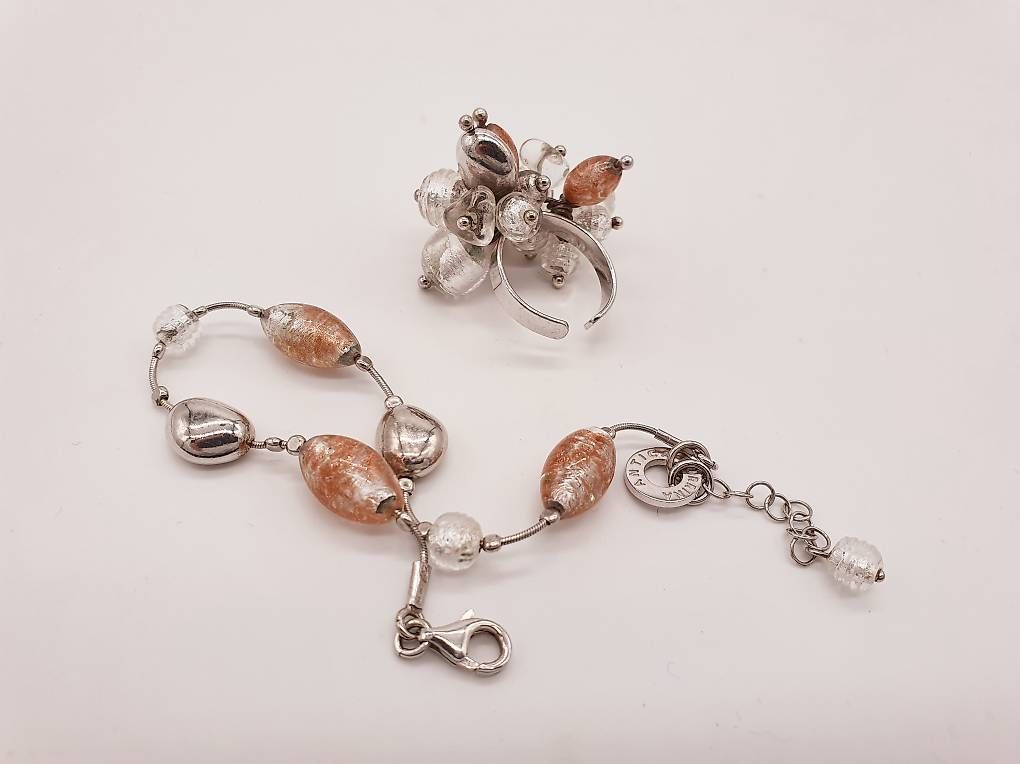 Altri gioielli: Parure in argento anello e bracciale – Nuovo (secondo la descrizione) da Corteglia venduto da ila_kz6b 1