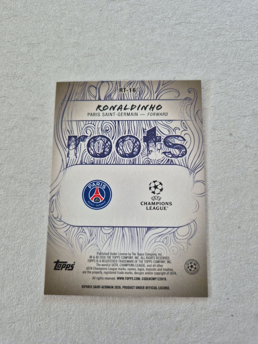 Topps Carte collezionabili: Topps UCC Flagship 25/26 Ronaldinho Roots /99 RT-16 – Nuovo (secondo la descrizione) da Steinen venduto da Luca_somi 1