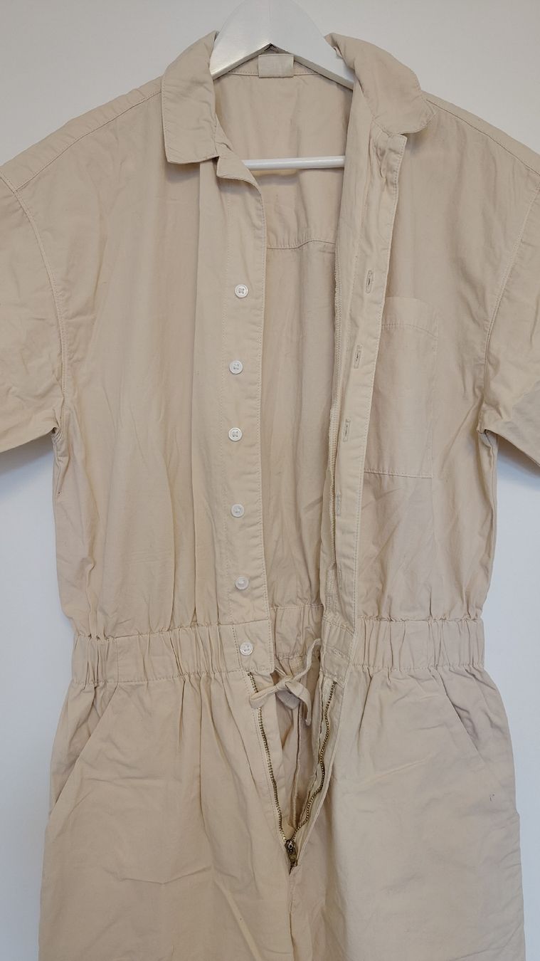 Levi's Jumpsuits: Overall Levis beige Grösse S Kurzarm – Neu (gemäss Beschreibung) aus Buttisholz von sch_7jfz 3