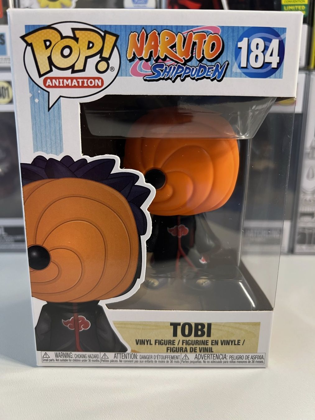 Funko Figuren: Funko POP! Animation Naruto Shippuden Tobi – Neu und originalverpackt aus Le Mouret von perfectbijou