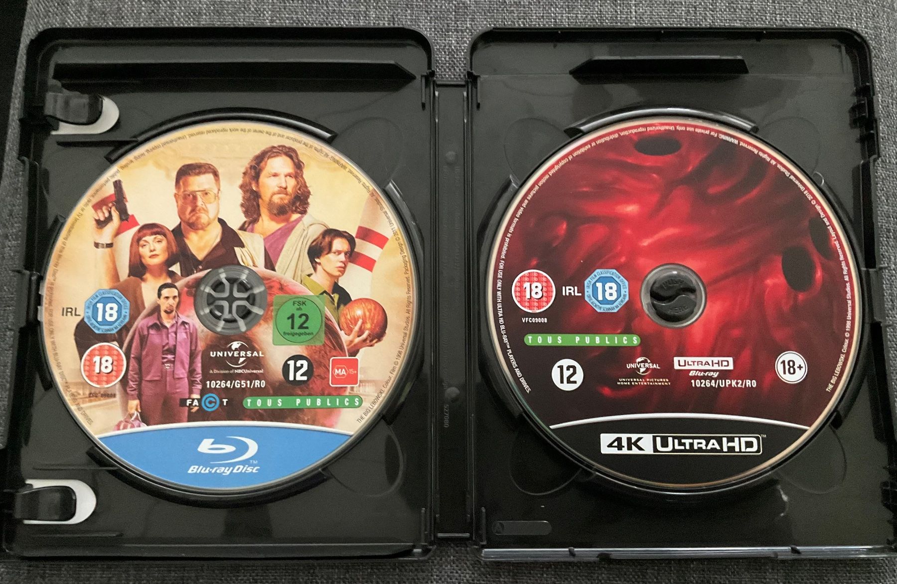 Tutti i DVDs: BIG LEBOWSKI - Jeff Bridges - 4K UHD Blu-Ray + Blu-Ray – Nuovo (secondo la descrizione) da Bex venduto da jqu_fnk6 2
