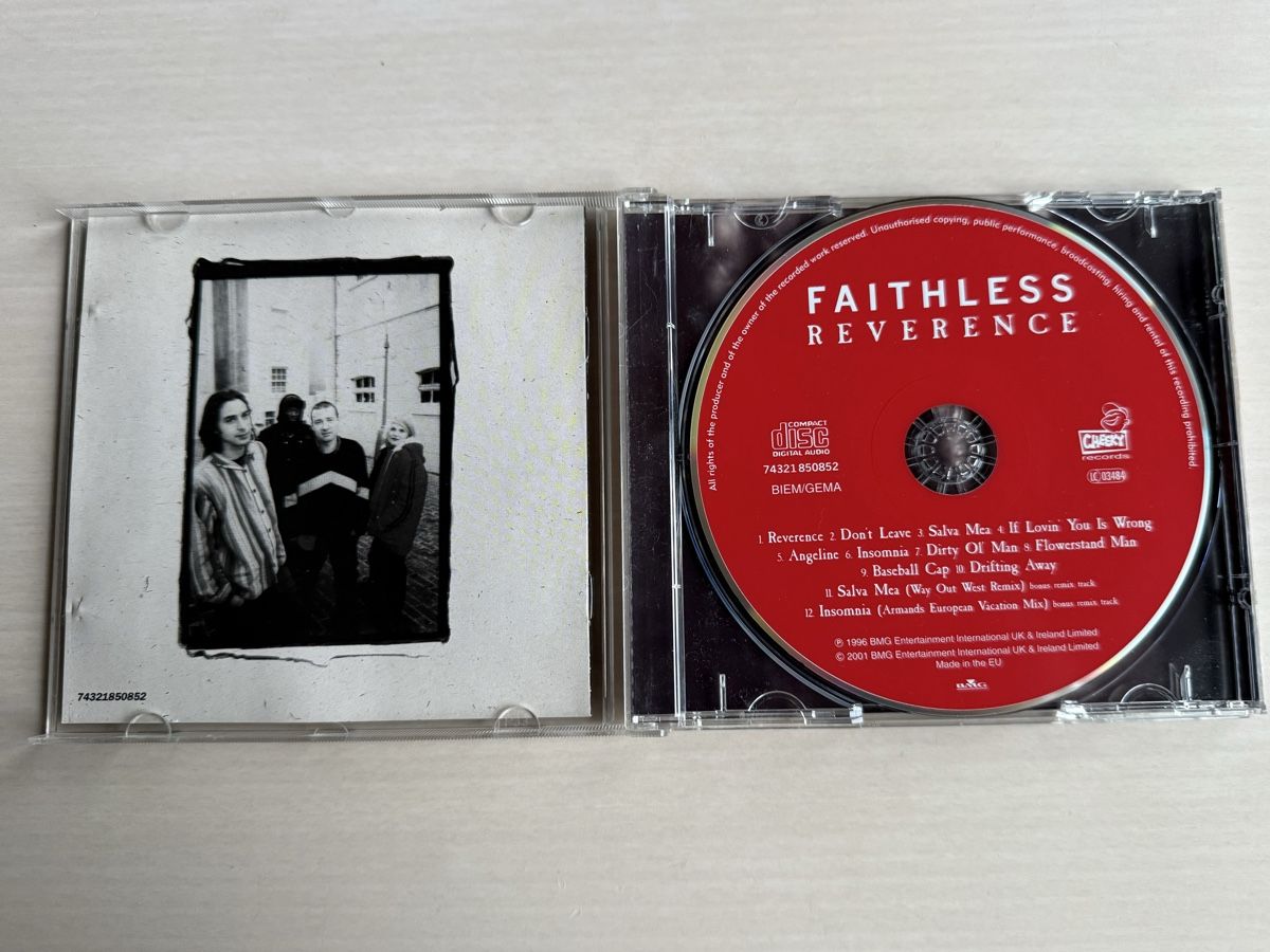 CD: Faithless Reverence CD Special Edition Remixe – Usato da Oberried Brienz venduto da Chyara 2