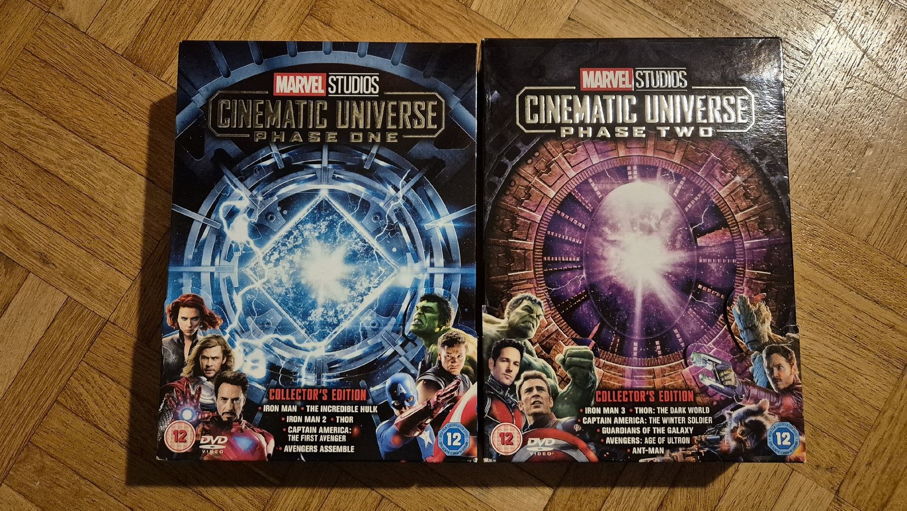 Alle DVDs: Marvel Cinematic Universe Phase 1 & 2 – Gebraucht aus Zürich von pha_k58q
